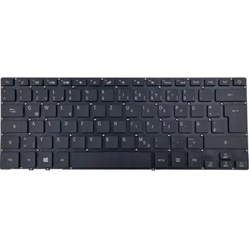 Náhradní klávesnice pro notebook Nová klávesnice ACER Swift 7 SF713-51, německá verze