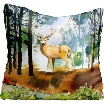 Polštář Povlak na polštář akvarel 75x75 cm