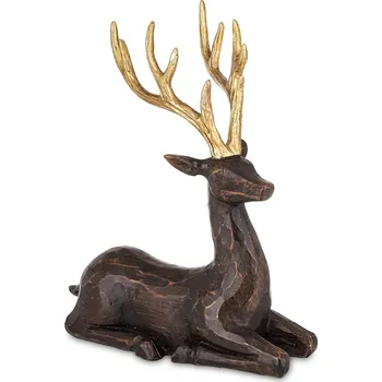 Dekorativní figurka 26 x 21 x 11 cm 178813 hnědá 89X