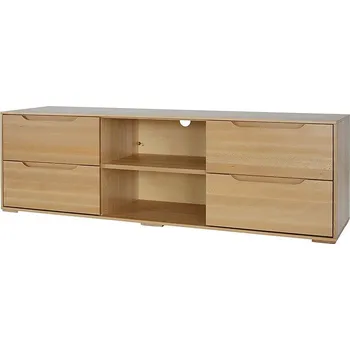 Obývací pokoj TV stolek RV420 moření výběr povrchové úpravy Bezbarvý přírodní lak