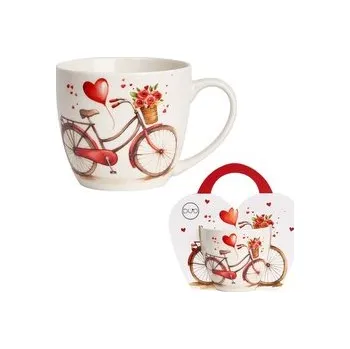 Kubek 460 ml w "koszyczku" ROWER