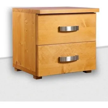 Noční stolek Noční stolek MAJKA povrchová úprava - kk Moření Havana