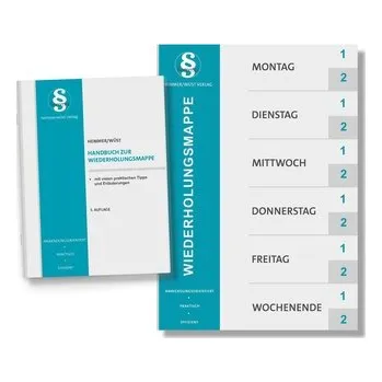 Wiederholungsmanppe - Hemmer, Karl-Edmund