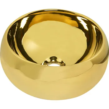 Umyvadlo Kerra Kratos Gold 802 keramické umyvadlo na desku, KR802G