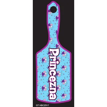 kartáč na vlasy GNT Hairbrush dětský kartáč na vlasy - PRINCEZNA