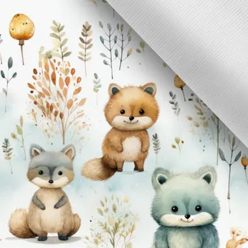 Letní pružný softshell mini zvířátka