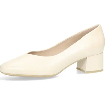 Dámská obuv Caprice dámské kožené lodičky - béžové