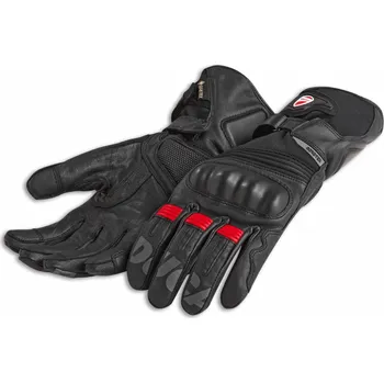 Moto rukavice Rukavice Ducati Strada C5 unisex černo-červené L(9)