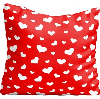 Polštář Povlak na polštář Love Kochám 30x30 cm