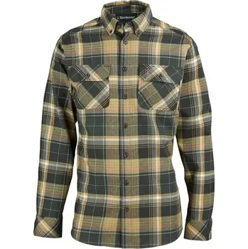 Pánská košile Košile s dlouhým rukávem Deerhunter Hayden Velikost: 39/40, Barva: zelená