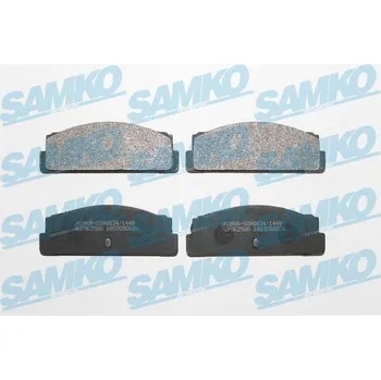 Brzdová destička Samko 5SP002 Sada brzdových destiček, kotoučové brzdy