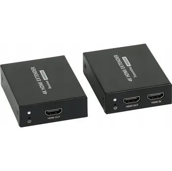 Video kabel Kabel Signal HDMI na UTP kategorie 6/6A/7 s IR 4Kx2K HDMI - HDMI 60 m