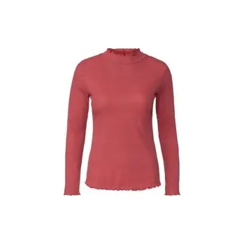 Dámská halenka BLŮZA S DLOUHÝM RUKÁVEM, ROLÁK ESMARA VELIKOST L (44/46) KORÁLOVÁ