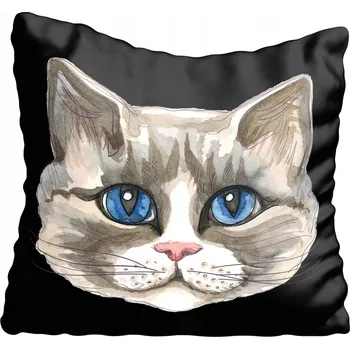 Polštář Povlak na polštář s motivem kočky, koťata 50x50 cm