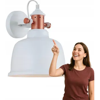 Nástěnné svítidlo Nástěnné svítidlo Italux bílé E27 40 W