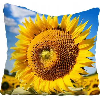 Polštář Povlak na polštář s květinami 40x40 cm