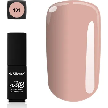 Lak na nehty Hybridní lak Flexy 131 nude 4,5 g na nehty, bez TPO