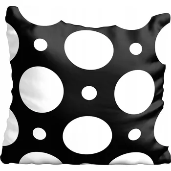 Polštář Povlak na polštář puntíky 40x40 cm