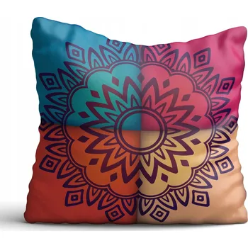 Polštář Povlak na polštář Mandala ethnic 50x50 cm