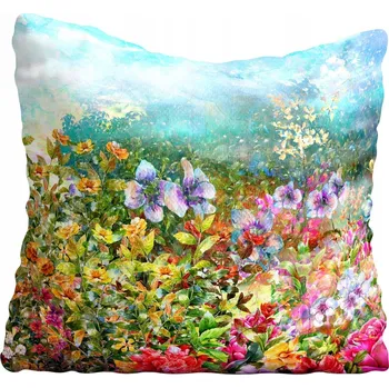 Polštář Povlak na polštář akvarel 70x70 cm