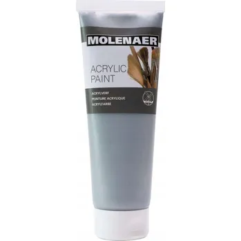 Vodová barva Akrylové barvy Creall stříbrná 1 ks 250 ml