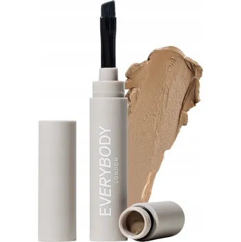 Tužka na obočí EVERYBODY LONDON Pomáda na obočí s štětečkem 2v1 Ash Brown (Tmavě popelavá hnědá)