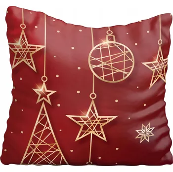 Polštář Povlak na polštář Vánoce 40x40 cm