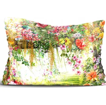 Polštář Povlak na polštář akvarel 30x90 cm