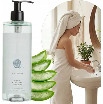 Mýdlo Geneva Guild Tekuté mýdlo - Hydratační tekuté mýdlo s aloe vera 380 ml