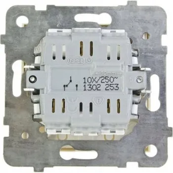 vypínač Schodišťový vypínač pod omítku Ospel bílý ŁP-3GS/m/27