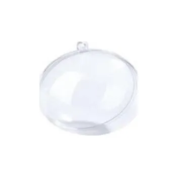 Vánoční dekorace AKRYLOVÉ VÁNOČNÍ KOULE 8 CM PLASTOVÉ VÁNOČNÍ BAŇKY KOULE