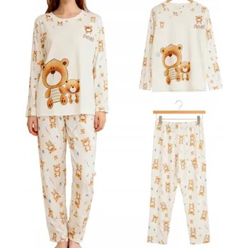 Dámské pyžamo Dámské pyžamo DVOUDÍLNÉ kalhoty a tričko M (K205)