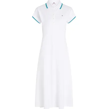 Dámská móda Šaty Tommy Hilfiger Optic White 9900562 8 (XS)