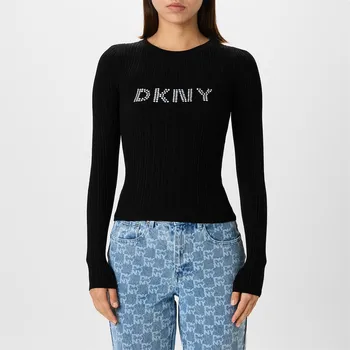 Dámské tričko Tričko DKNY Black 2039836 6 (2XS)