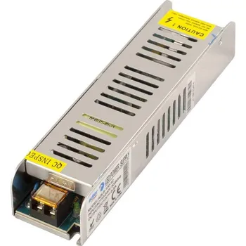 Napájecí zdroj pro osvětlení DR LED driver 12V 100W IP20 GREENL. 8,5A kov SLIM