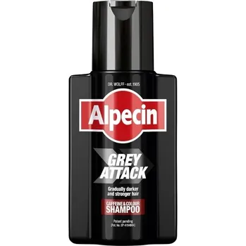 Šampon Alpecin Grey Attack šampon s kofeinem proti šedivění, 200 ml