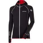 PROGRESS Progress Torez HOODY pánská funkční sportovní mikina s kapucí, černá/červená velikost XXL
