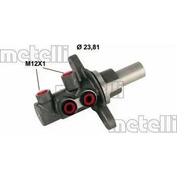 Brzdový válec Hlavní brzdový válec METELLI 05-0842