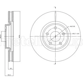 Brzdový kotouč Brzdový kotouč METELLI 23-1830C