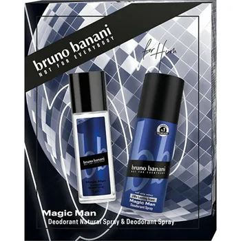 Pánský parfém Bruno Banani Magic Man Dárková sada Deodorant 75 ml a deospray 150 ml