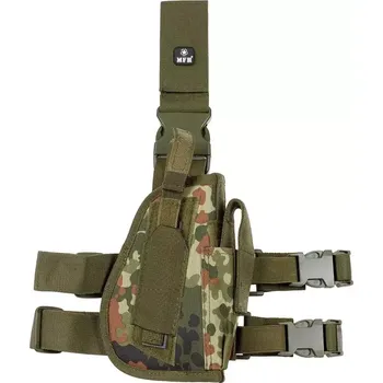 Pouzdro pistolové STEHENNÍ KLASIC Bundeswehr (Stehenní nylonové pistolové pouzdro použitelné pro všechny typy pistolí... )