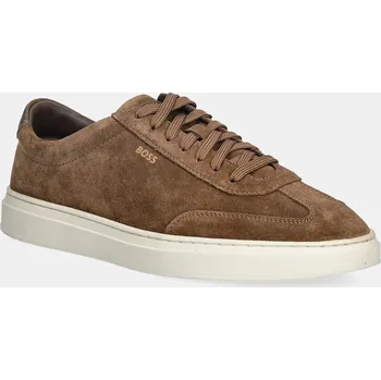 Pánské tenisky Semišové tenisky BOSS Kieran 50554611.263 hnědá 82X, EUR 44