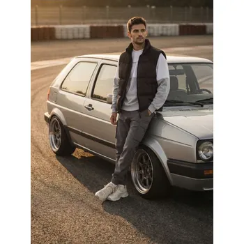 Pánská móda Sinsay - Prošívaná vesta - černá - 173HM-99X - 173HM-99X-2XL