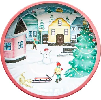 Stolování Toro Vánoční plechový podnos 2,8/26 cm