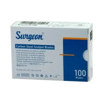 Skalpel Čepelky Čepelka skalpelová Surgeon 100 ks – pro profesionální použití Velikost: 15
