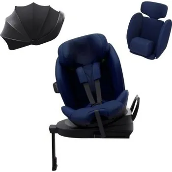 Dětské zboží Avionaut Autosedačka Stardust Airflow + Novorozenecká vložka + Sluneční stříška - Navy