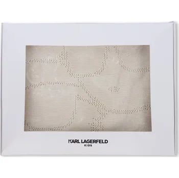 Dětská deka Deka Karl Lagerfeld - Béžová
