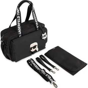 Přebalovací taška Přebalovací taška Karl Lagerfeld - Černá