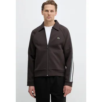 Pánská mikina Mikina Lacoste SH5927 hnědá 98X, vel. M