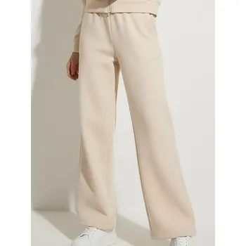 Sinsay - Tepláky se širokými nohavicemi - béžová - 731HA-02X - 731HA-02X-XL